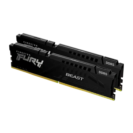 Оперативная память Kingston FURY Beast, DDR5 SDRAM, 6000 МГц, 16 ГБ, KF560C36BBEK2-16 Оперативная память Kingston FURY Beast, DDR5 SDRAM, 6000 МГц, 16 ГБ, KF560C36BBEK2-16
