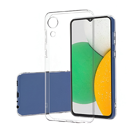 Helmet Case TPU Soft Samsung A03 Core, Clear