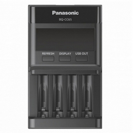 Зарядное устройство Panasonic BQ-CC65E, Чёрный