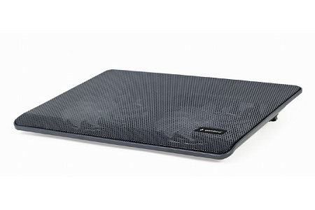 Охлаждающая подставка для ноутбука Gembird NBS-2F15-05, 15,6", Чёрный