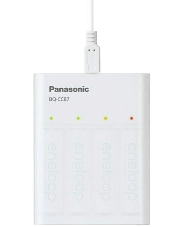 Зарядное устройство Panasonic K-KJ87MCD40USB, Белый