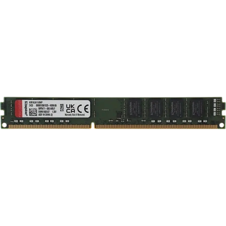 Оперативная память Kingston ValueRAM, DDR3 SDRAM, 1600 МГц, 8 ГБ, KVR16LN11/8WP