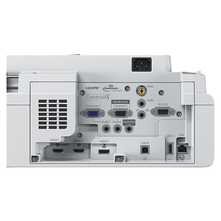 Projector Epson EB-720; UST, LCD, XGA, Laser 3800Lum, 2.5M:1, LAN, Wi-Fi,16W, White Projector Epson EB-720; UST, LCD, XGA, Laser 3800Lum, 2.5M:1, LAN, Wi-Fi,16W, White