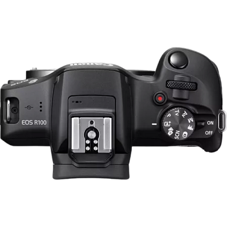 DC Canon EOS R100 Black & RF-S 18-45mm f/4.5-6.3 IS STM KIT