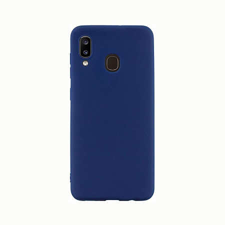 Helmet Case TPU Matte Samsung A30, Blue