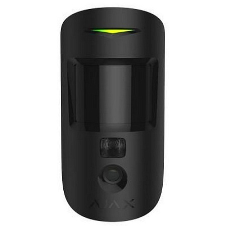 Ajax Wireless Security Motion Detector with Photo "MotionCam", Black Ajax Wireless Security Motion Detector with Photo "MotionCam", Black