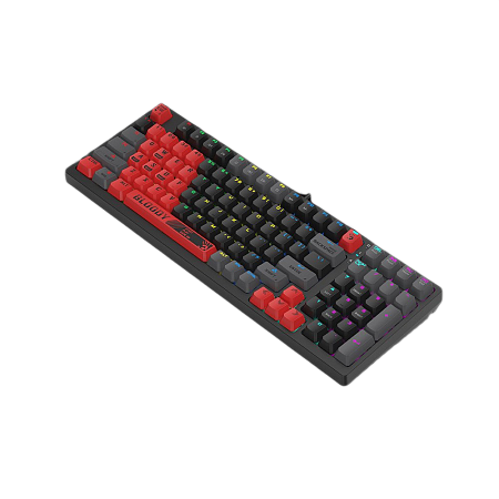 Gaming Keyboard Bloody S98 Sports, Mechanical, BLMS Linear SW, Hot-Swappable, Quiet Typing, 98-Keys, Gaming Keyboard Bloody S98 Sports, Mechanical, BLMS Linear SW, Hot-Swappable, Quiet Typing, 98-Keys,