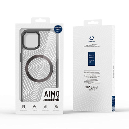 DUX DUCIS Case iPhone 15 Plus AIMO with MagSafe, Black