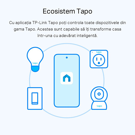 TP-LINK "Tapo L510E", Smart Wi-Fi LED Bulb with Dimmable Light, 2700K, 806lm TP-LINK "Tapo L510E", Smart Wi-Fi LED Bulb with Dimmable Light, 2700K, 806lm