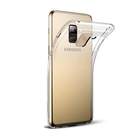 Helmet Case TPU Samsung A8 (2018), Clear Helmet Case TPU Samsung A8 (2018), Clear
