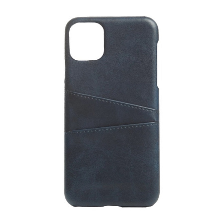 Helmet Case Leather with Pocket iPhone 11 Pro, Blue Helmet Case Leather with Pocket iPhone 11 Pro, Blue