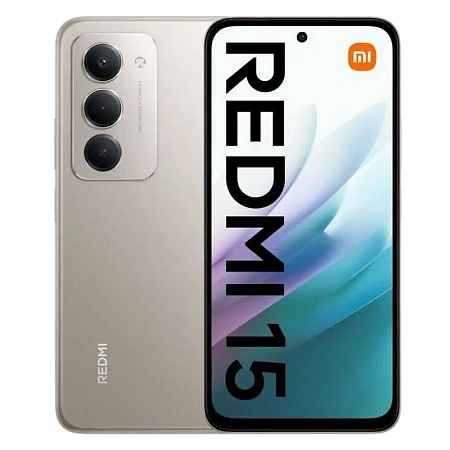 Смартфон Xiaomi Redmi 15, 6Гб/128Гб, Серый