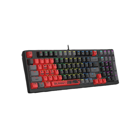 Gaming Keyboard Bloody S98 Sports, Mechanical, BLMS Linear SW, Hot-Swappable, Quiet Typing, 98-Keys, Gaming Keyboard Bloody S98 Sports, Mechanical, BLMS Linear SW, Hot-Swappable, Quiet Typing, 98-Keys,
