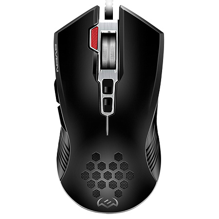 Gaming Mouse SVEN RX-G850, 500-6400 dpi, 8 buttons, 166g., Ambidextrous, Programmable, Built-in memo Gaming Mouse SVEN RX-G850, 500-6400 dpi, 8 buttons, 166g., Ambidextrous, Programmable, Built-in memo