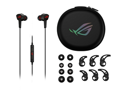 Gaming Earphones Asus ROG Cetra II Core, 9.4mm driver, 32 Ohm, 20-40kHz, 18g, Metal housing, In-line Gaming Earphones Asus ROG Cetra II Core, 9.4mm driver, 32 Ohm, 20-40kHz, 18g, Metal housing, In-line