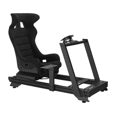 Игровое кресло Lumi LRS16-BS04, Ткань, Чёрный Игровое кресло Lumi LRS16-BS04, Ткань, Чёрный