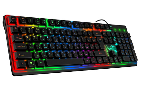 Gaming Keyboard SVEN KB-G8000, Fn keys, Backlight, WinLock, 1.8m, USB, EN/RU, Black Gaming Keyboard SVEN KB-G8000, Fn keys, Backlight, WinLock, 1.8m, USB, EN/RU, Black
