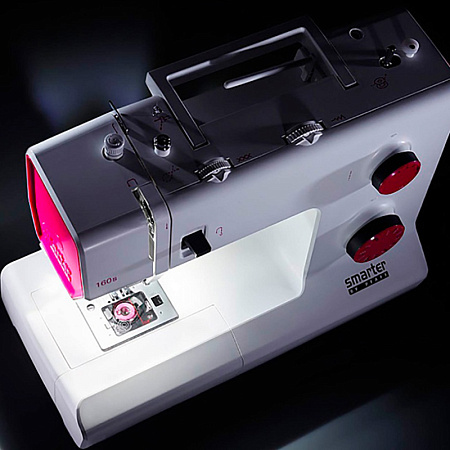 Швейная машина Pfaff Smarter 160s, Белый | Розовый