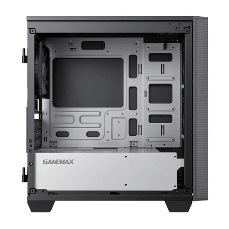 Case mATX GAMEMAX Aero Mini, w/o PSU, 0.6mm, 4x120mm ARGB, ARGB Hub, Front Mesh, Tempered Glass, DF, Case mATX GAMEMAX Aero Mini, w/o PSU, 0.6mm, 4x120mm ARGB, ARGB Hub, Front Mesh, Tempered Glass, DF,