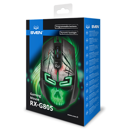 Игровая мышь SVEN RX-G805, Чёрный