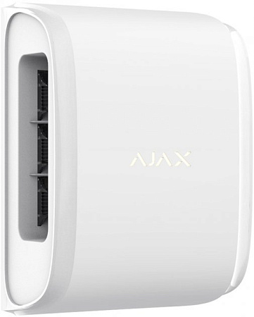 Ajax Outdoor Wireless Security Motion Detector "DualCurtain Outdoor", White Ajax Outdoor Wireless Security Motion Detector "DualCurtain Outdoor", White