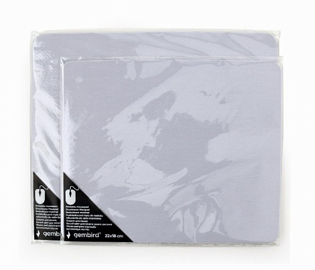 Mouse Pad Gembird MP-PRINT-S, 220 × 180 × 2mm, Cloth, Printable, White