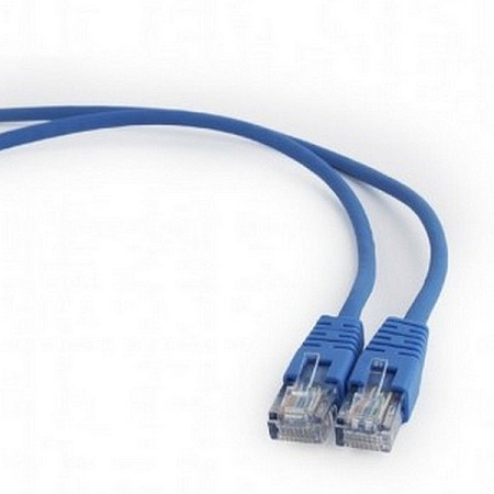 2m, Patch Cord Blue, PP12-2M/B, Cat.5E, Cablexpert, molded strain relief 50u" plugs 2m, Patch Cord Blue, PP12-2M/B, Cat.5E, Cablexpert, molded strain relief 50u" plugs