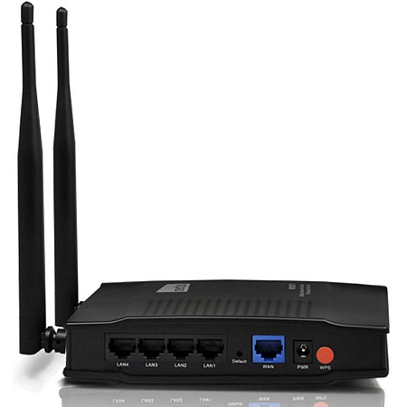 Wi-Fi N Netis Router, "WF2415", 300Mbps, Gbit Ports, 2x5dBi Fixed Antennas