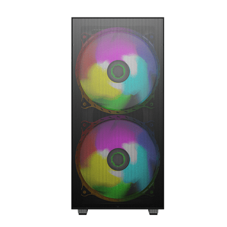 Case ATX GAMEMAX Aero, w/o PSU, 0.5mm, 2x200mm & 1x120mm ARGB fans, ARGB+PWM Hub, Front Mesh, TG, DF Case ATX GAMEMAX Aero, w/o PSU, 0.5mm, 2x200mm & 1x120mm ARGB fans, ARGB+PWM Hub, Front Mesh, TG, DF