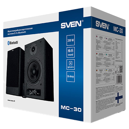 Speakers SVEN "MC-30" Black, 200w, Bluetooth, Remote Control, 3.5mm jack Speakers SVEN "MC-30" Black, 200w, Bluetooth, Remote Control, 3.5mm jack