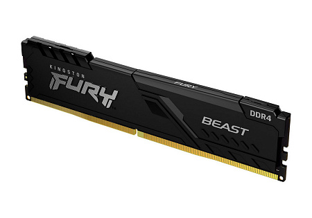 .8GB DDR4-3600MHz  Kingston FURY Beast (KF436C17BB/8), CL17-21-21, 1.35V, Intel XMP 2.0, Black