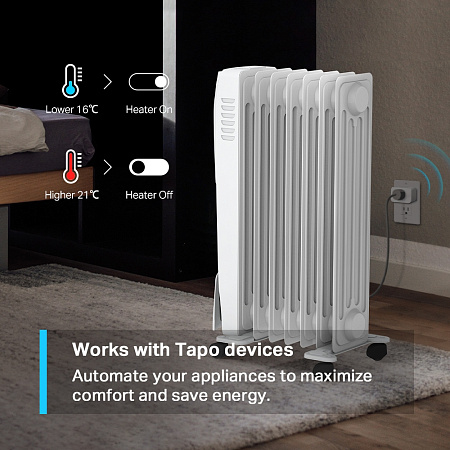 Датчик температуры и влажности TP-LINK Tapo T310, Белый Датчик температуры и влажности TP-LINK Tapo T310, Белый
