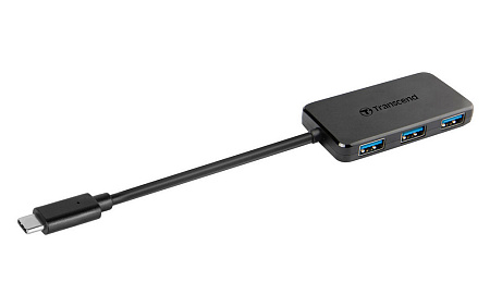 USB Type-C Hub 4-port Transcend "TS-HUB2C" Black (1xUSB Type-C 3.0 to 4xUSB-A 3.0 5Gb/s) USB Type-C Hub 4-port Transcend "TS-HUB2C" Black (1xUSB Type-C 3.0 to 4xUSB-A 3.0 5Gb/s)
