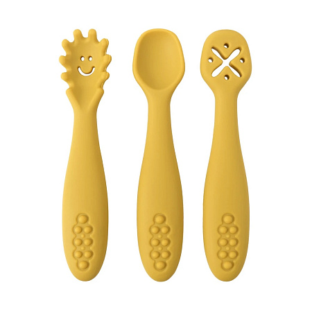 Bibipals Silicone Spoons for Kids 0+, 3pcs/set Bibipals Silicone Spoons for Kids 0+, 3pcs/set
