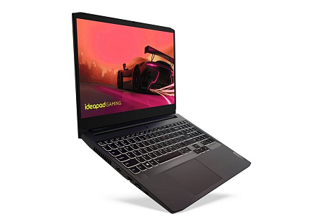 Игровой ноутбук 15,6" Lenovo IdeaPad Gaming 3 15ACH6, Shadow Black, AMD Ryzen 5 5600H, 16Гб/512Гб, Без ОС