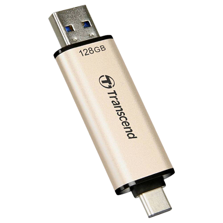 128GB USB3.1/Type-C Flash Drive Transcend "JetFlash 930C", Gold, Classic Cap,OTG (R/W:420/400MB/s) 128GB USB3.1/Type-C Flash Drive Transcend "JetFlash 930C", Gold, Classic Cap,OTG (R/W:420/400MB/s)