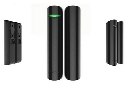Ajax Wireless Security Opening Detector "DoorProtect Plus", Black, Accelerometer Ajax Wireless Security Opening Detector "DoorProtect Plus", Black, Accelerometer