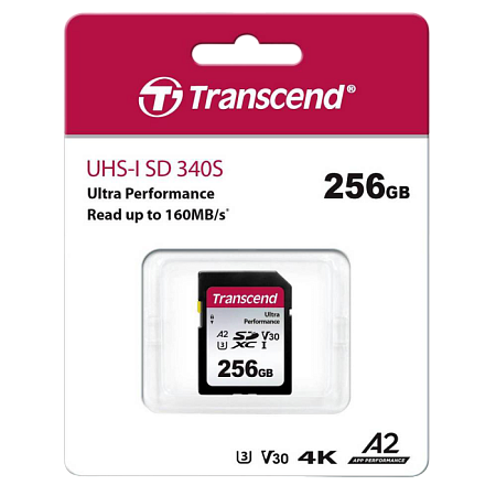 .256GB SDXC Card (Class 10) UHS-I, U3, Transcend 340S "TS256GSDC340S" (R/W:160/90MB/s) .256GB SDXC Card (Class 10) UHS-I, U3, Transcend 340S "TS256GSDC340S" (R/W:160/90MB/s)