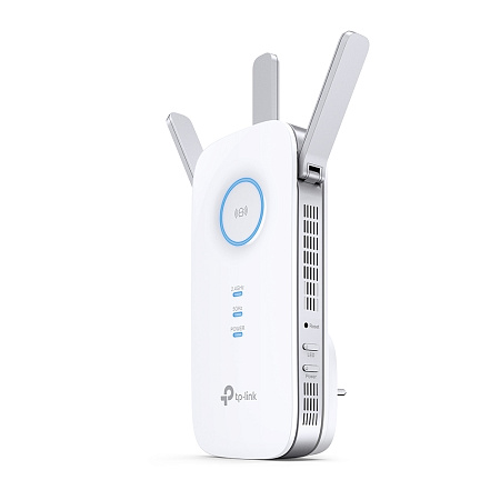 Усилитель Wi‑Fi сигнала TP-LINK RE550, 600 Мбит/с, 1300 Мбит/с, Белый