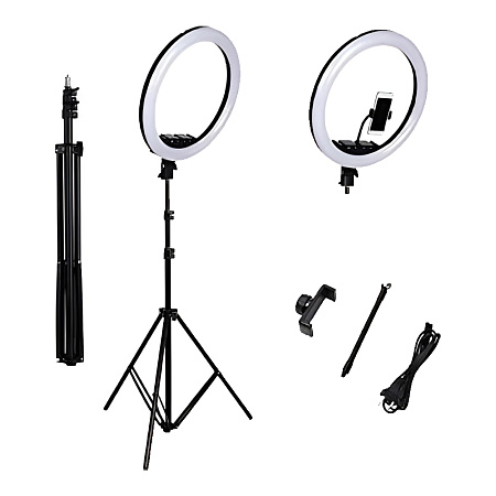 Selfie Ring RGB Light 16" MJ38 with Tripod 2.1m, Bag and Remote Control Selfie Ring RGB Light 16" MJ38 with Tripod 2.1m, Bag and Remote Control