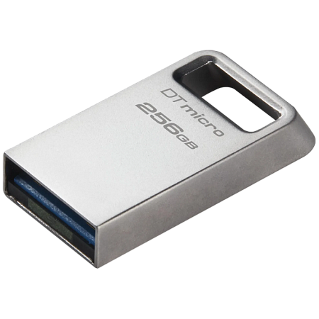 256GB USB3.2 Flash Drive Kingston DataTravaler Micro (DTMC3G2/256GB), Premium Metal Case (R:200MB/s) 256GB USB3.2 Flash Drive Kingston DataTravaler Micro (DTMC3G2/256GB), Premium Metal Case (R:200MB/s)