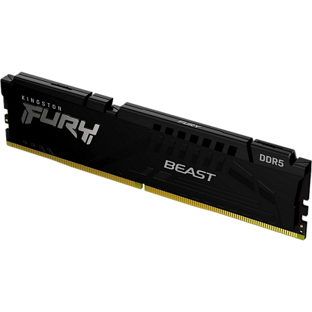 .32GB DDR5-6000MHz  Kingston FURY Beast   (KF560C36BBE-32), CL36-38-38, 1.35V, Intel XMP 3.0, Black
