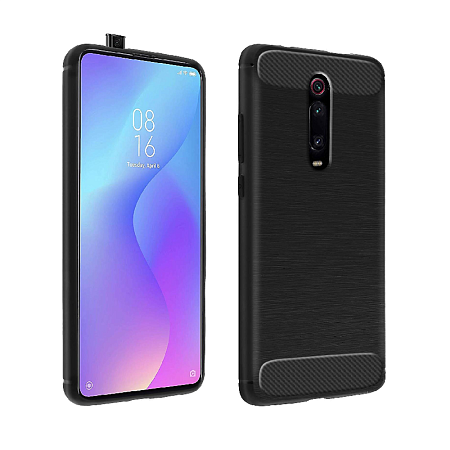 Helmet Case Carbon Xiaomi Mi 9T, Black Helmet Case Carbon Xiaomi Mi 9T, Black