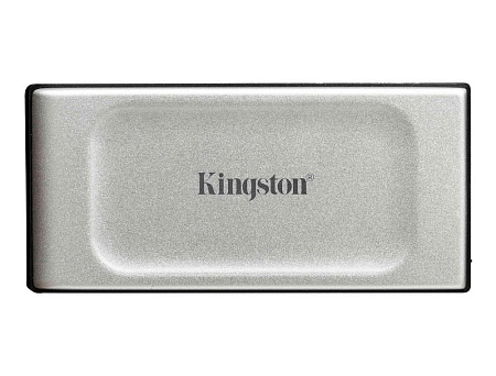 1.0TB Kingston External Portable SSD XS2000 Silver, USB-C 3.2 (69.5x32.6x13.5mm, 28.9g, R/W:2K/2K MB 1.0TB Kingston External Portable SSD XS2000 Silver, USB-C 3.2 (69.5x32.6x13.5mm, 28.9g, R/W:2K/2K MB