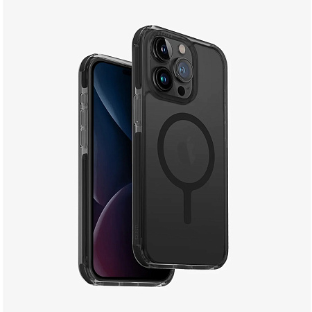 Uniq Case PC Hard Magclick Charging Combat for iPhone 14 Pro, Charcoal Uniq Case PC Hard Magclick Charging Combat for iPhone 14 Pro, Charcoal