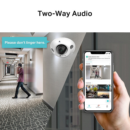 TP-Link Dome Network Camera, "VIGI C230I Mini", 2.8mm, 3MP, IK08, PoE