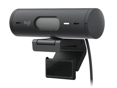 Camera Logitech BRIO 500, 1080p/30fps, FoV 90°, 4MP, Zoom:4x, Autofocus, Stereo mic, Shutter, 1,5m, Camera Logitech BRIO 500, 1080p/30fps, FoV 90°, 4MP, Zoom:4x, Autofocus, Stereo mic, Shutter, 1,5m,