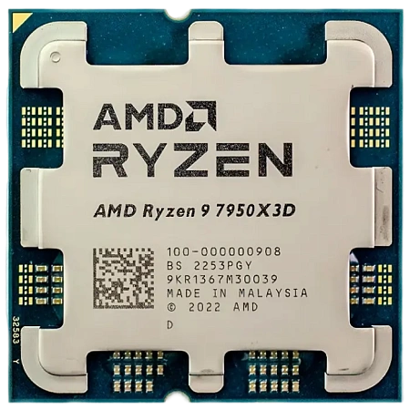 Процессор AMD Ryzen 9 7950X3D, AMD Radeon Graphics, | Tray Процессор AMD Ryzen 9 7950X3D, AMD Radeon Graphics, | Tray