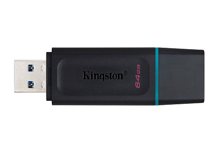  64GB USB3.2 Flash Drive Kingston DataTraveler Exodia (DTX/64GB), Black, Plastic, Classic Cap