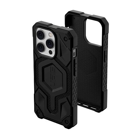 UAG Case for iPhone 14 Pro with MagSafe Monarch Pro, Black